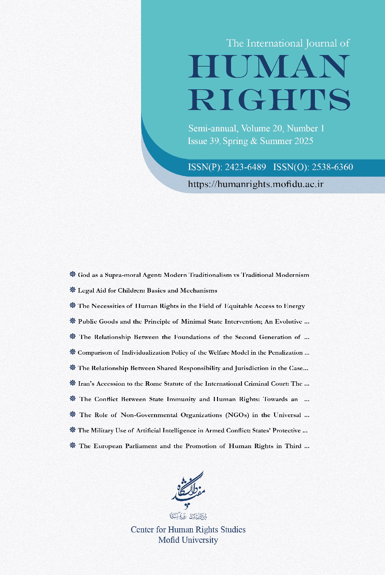 The Journal of Human Rights